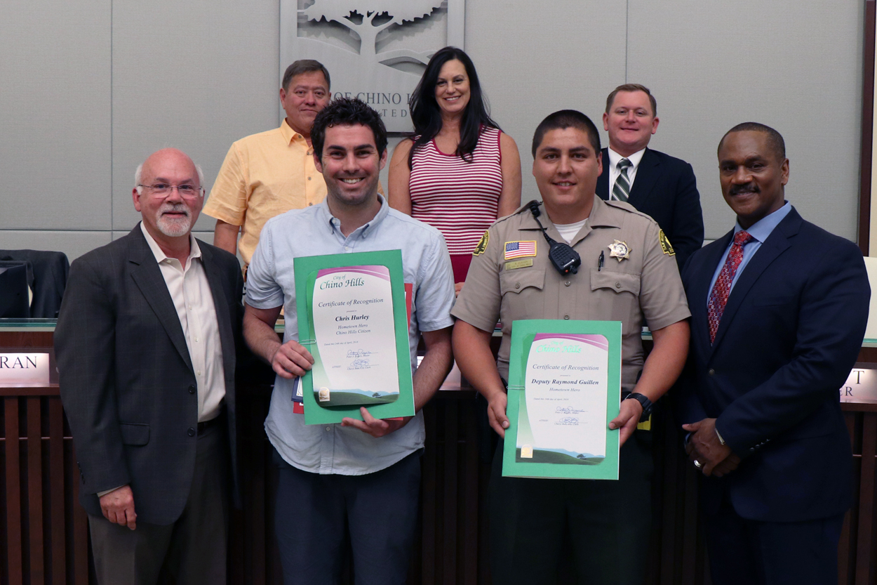 Hometown Heroes Honored for Heroic Actions